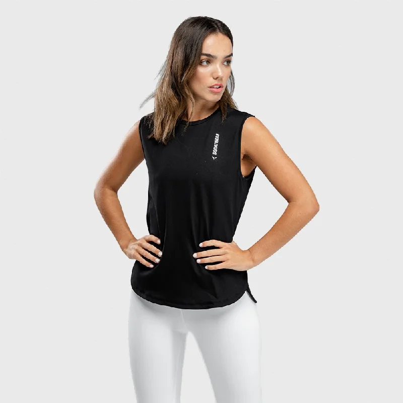 Yoga Bars for Quick Energy -Warrior Tank - Black