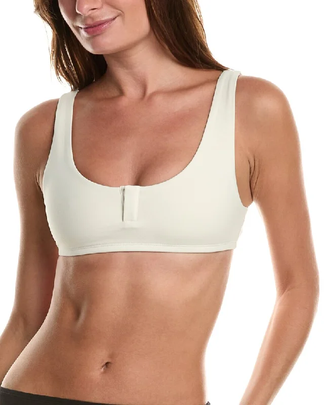 Organic Yoga Bars for Better Digestion -WeWoreWhat Scoop Neck Silhouette Bra