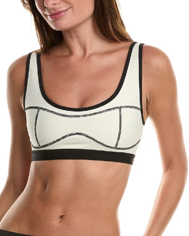 Yoga Bar with Matcha Green Tea Benefits -WeWoreWhat Snap Front Scoop Bra