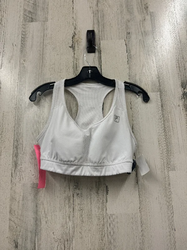 Yoga Bar with Matcha for Calm Energy -White Athletic Bra Fila, Size L