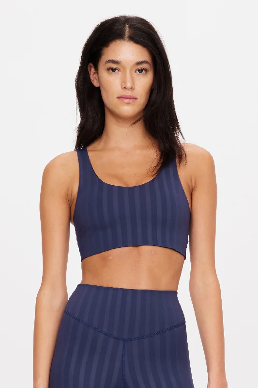 Yoga Bar for Active Women -Wilde Jade Bra - Navy