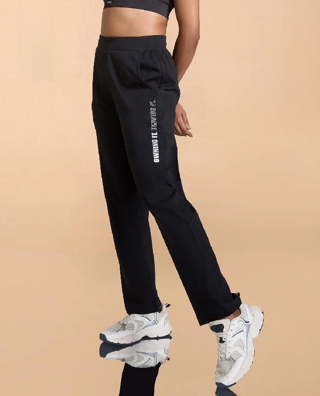 Yoga Bar with Blueberry Acai -Women Cotton Straight Pants