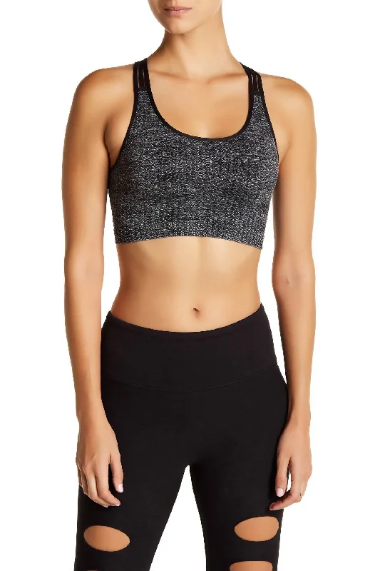 Yoga Bar with Rice Protein -Women Liv Avenue C Sports Bra In Black