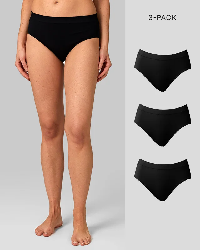 Yoga Bar with Healthy Prebiotic Fibers -WOMEN'S 3-PACK SEAMLESS STRETCH COMFORT BRIEF Yoga Bar with Healthy Prebiotic Fibers -WOMEN'S 3-PACK SEAMLESS STRETCH COMFORT BRIEF