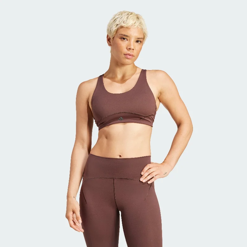 Yoga Bar with Banana and Chia Seeds -Women's adidas All Me Luxe Medium-Support Bra