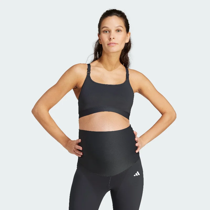 High-Protein Yoga Bars -Women's adidas Powerimpact Medium-Support Maternity Bra
