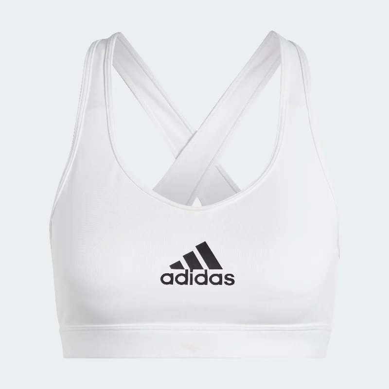 Yoga Bar with Dates -Women's adidas PowerReact Train Medium-Support Bra