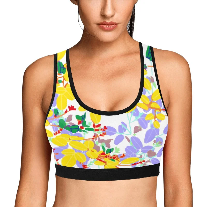 Yoga Bar for Focus and Concentration -Women's All Over Print Sports Bra (Model T52)