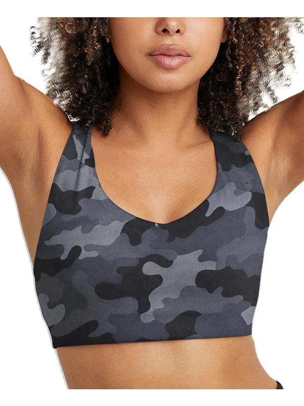 Organic Yoga Bar for Energy -Womens Camouflage Sports Bra