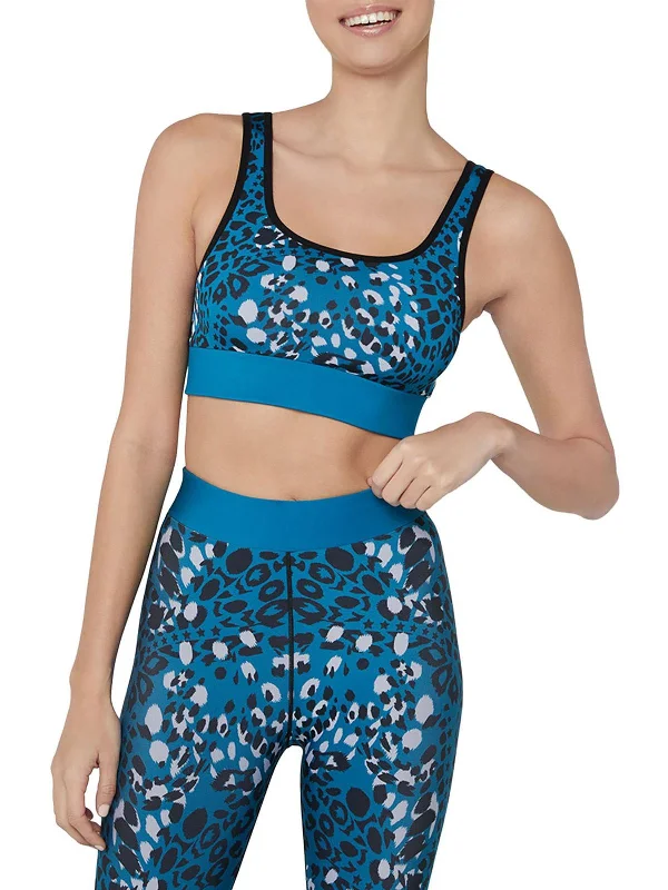 Yoga Bar for Improved Recovery After Workouts -Womens Knit Fitness Sports Bra