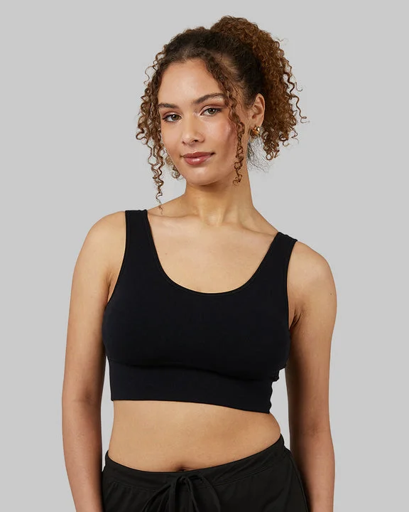 Yoga Bar with Coconut Water and Chia -WOMEN'S SCOOP LONGLINE COMFORT BRA