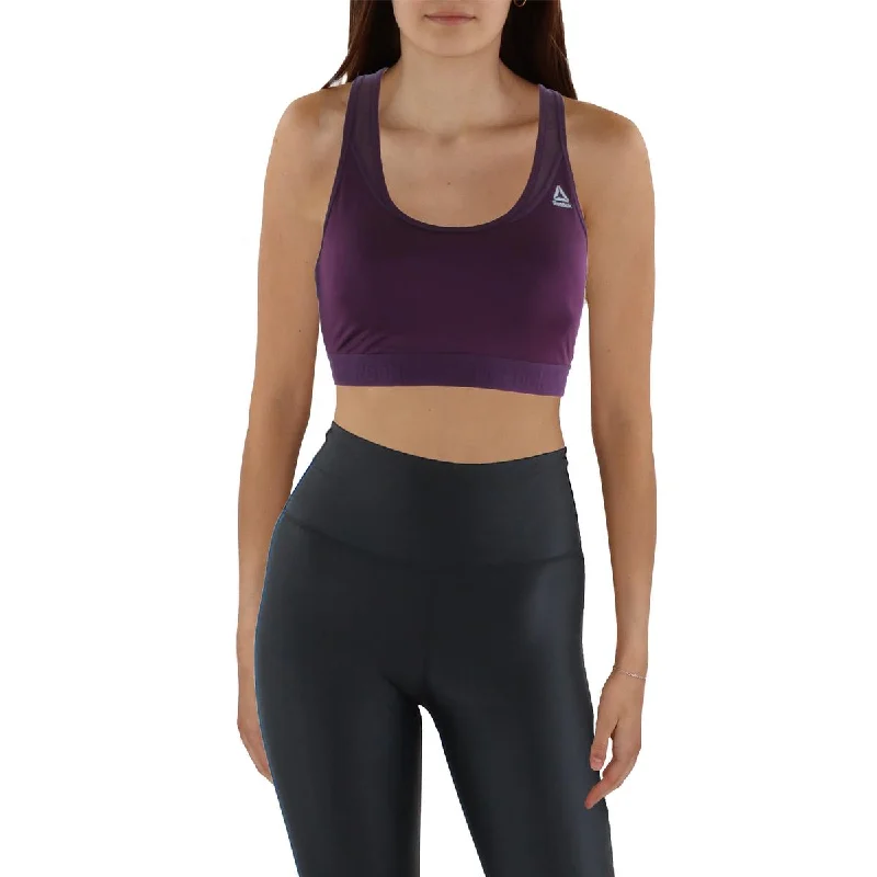 Yoga Bar with Protein-Rich Grains -Womens Racerback Removable Padding Sports Bra