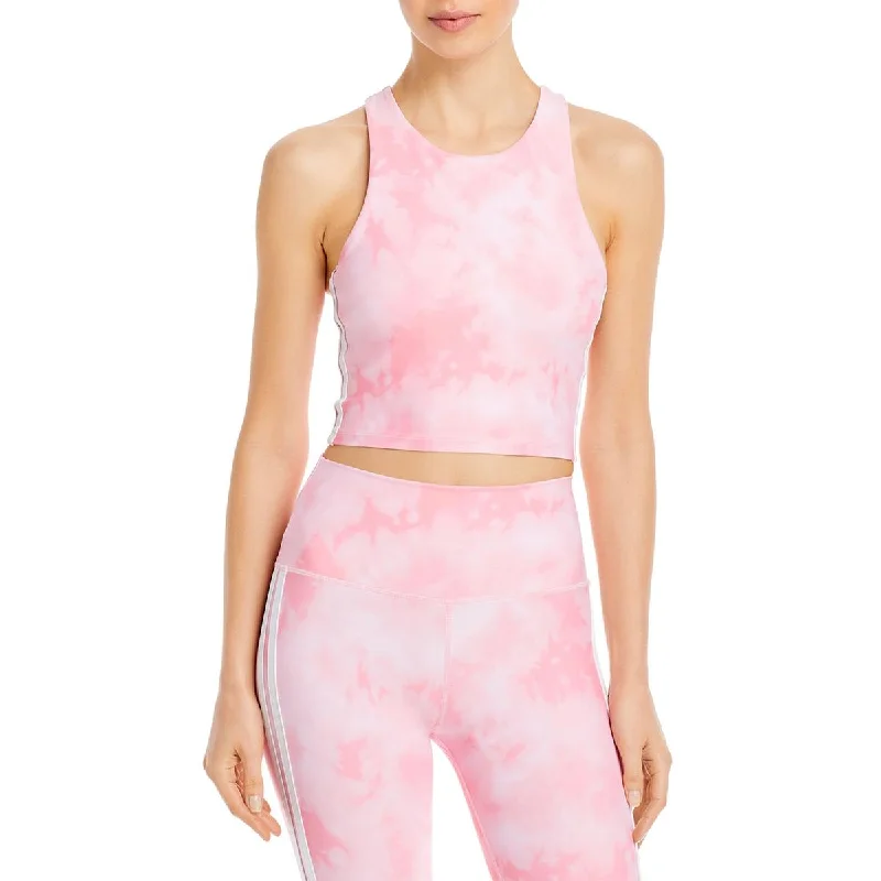 Yoga Bar with Apple and Ginger -Womens Tie Dye Long Line Athletic Bra