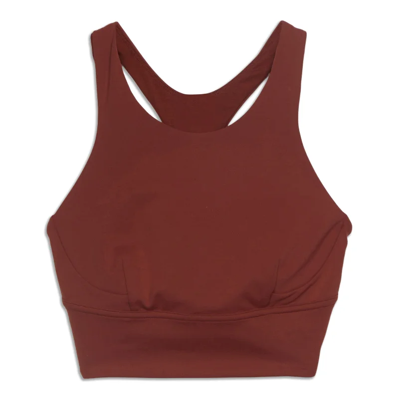 Yoga Bar for Energy and Focus in Yoga -Wunder Train Longline Bra - Resale