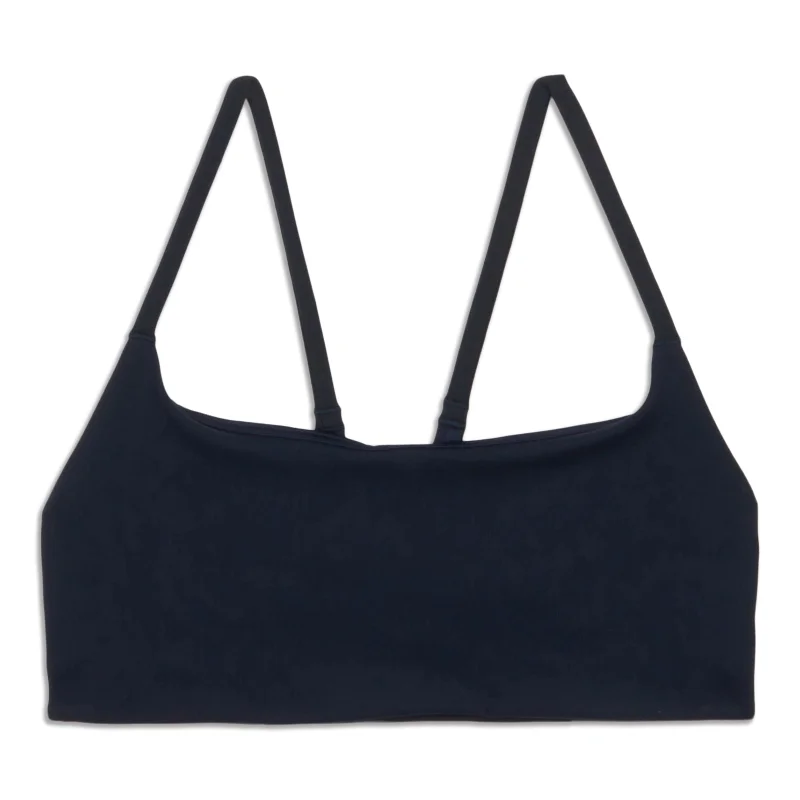Yoga Bar with Plant-Based Sweeteners -Wunder Train Strappy Racer Bra - Resale