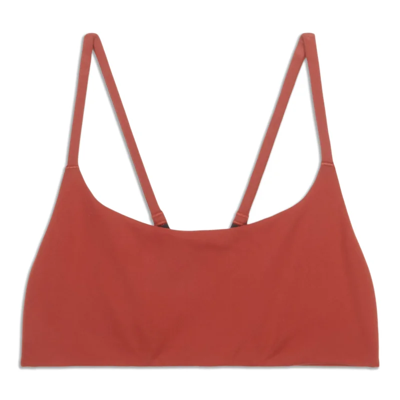 Yoga Bar for Post-Workout Recovery -Wunder Train Strappy Racer Bra - Resale