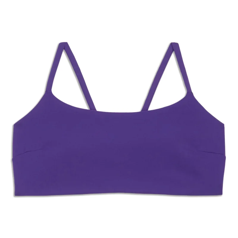 Yoga Bar with Flaxseed -Wunder Train Strappy Racer Bra - Resale
