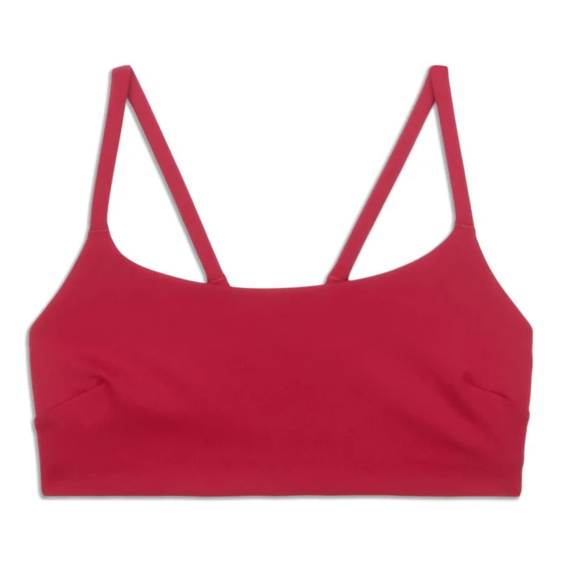 Yoga Bar for Pre-Workout Fuel -Wunder Train Strappy Racer Bra - Resale