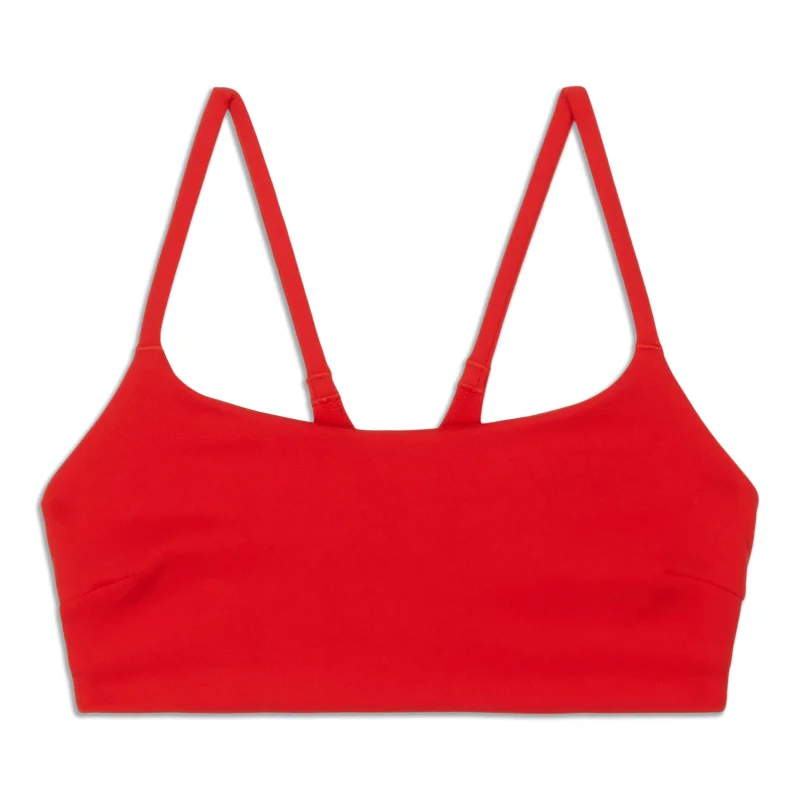 Yoga Bar for Long-Lasting Energy -Wunder Train Strappy Racer Bra - Resale