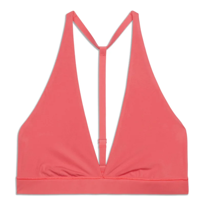 Yoga Bar with Cinnamon and Coconut -Wundermost Ultra-Soft T-Strap Triangle Bralette - Resale