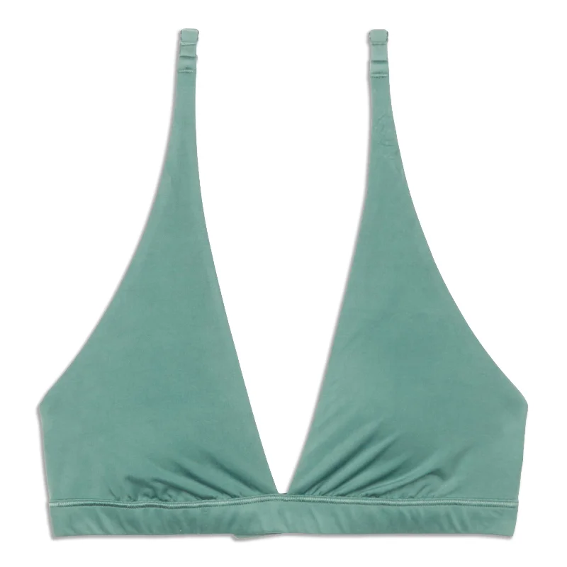 Yoga Bar with Nut Butter -Wundermost Ultra-Soft Triangle Bralette A–D Cups - Resale