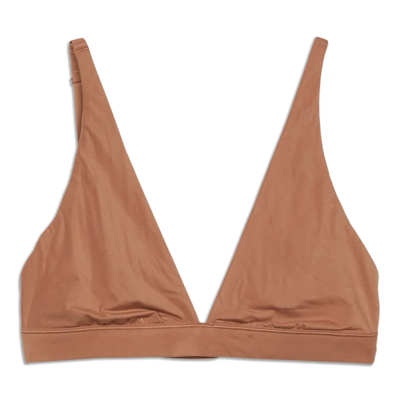 Yoga Bar with Rice Protein -Wundermost Ultra-Soft Triangle Bralette - Resale