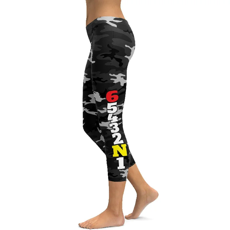 Premium Yoga Pants for Performance -1 Down 5 Up Motorcycle Capris