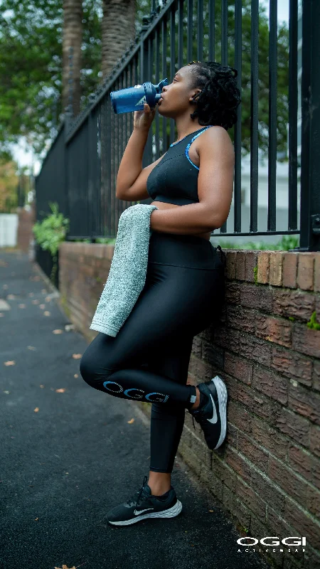 Soft and Breathable Yoga Pants -101 Ladies Long Sports Leggings - with zip pocket