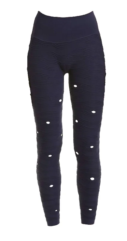 Yoga Shorts with Smooth Fit -125Th Street Leggings In Blue