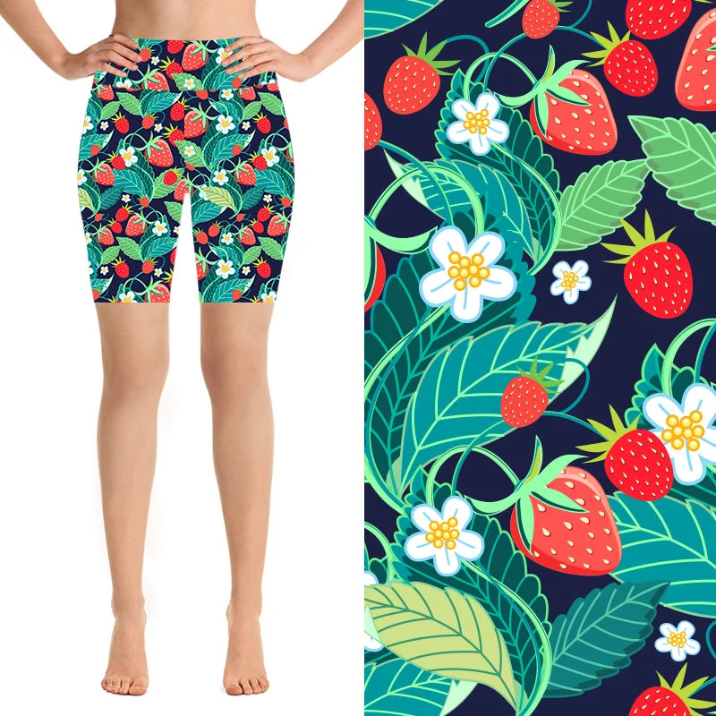 Yoga Shorts for Flexibility and Power -24/7 Biker Shorts - Wimbledon