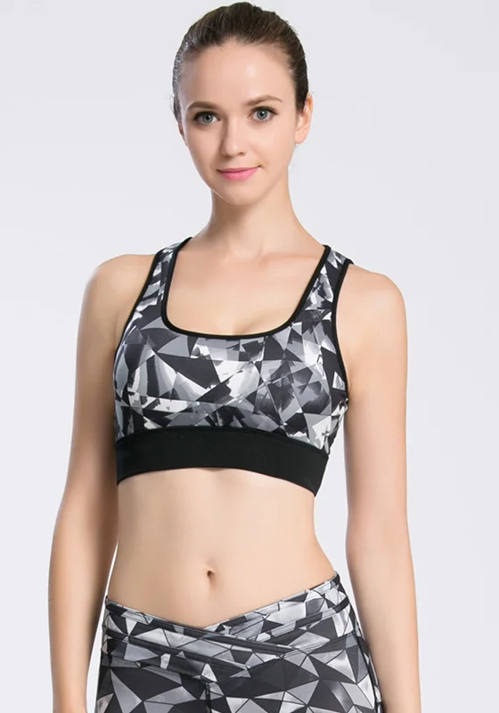 Yoga Tops for Athleisure Style -Padded Breathable Yoga Bra