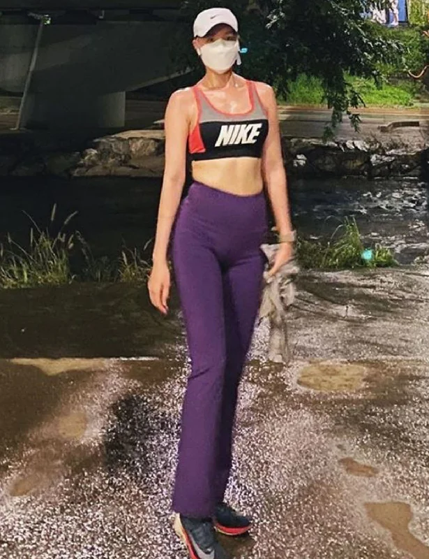 Premium Yoga Pants for Women -29" 31" 33" 35" 37" High Waist Bootcut Leggings Eggplantpurple ins Premium Yoga Pants for Women -29" 31" 33" 35" 37" High Waist Bootcut Leggings Eggplantpurple ins
