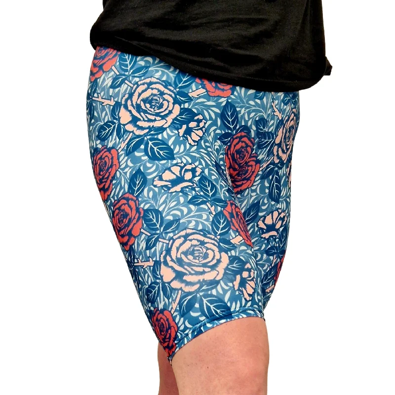 Yoga Shorts for Fitness and Flexibility -24/7 Biker Shorts - Aging Bloom