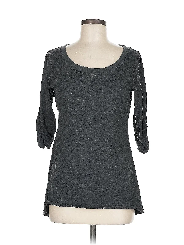 Women's Yoga Tops with Long Sleeves for Coverage -3/4 Sleeve Top