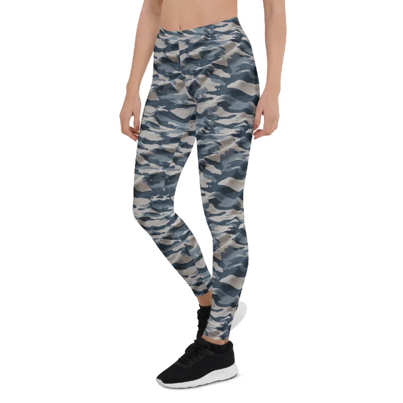 Full Coverage Yoga Pants for Women -3D Air Force Camo Leggings