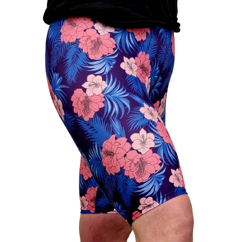 Yoga Shorts for Women’s Performance -24/7 Biker Shorts - Blue Lagoon