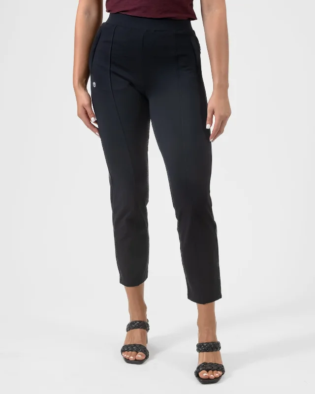Supportive and Comfortable Yoga Pants -9-to-5 Pants - Black - FINAL SALE