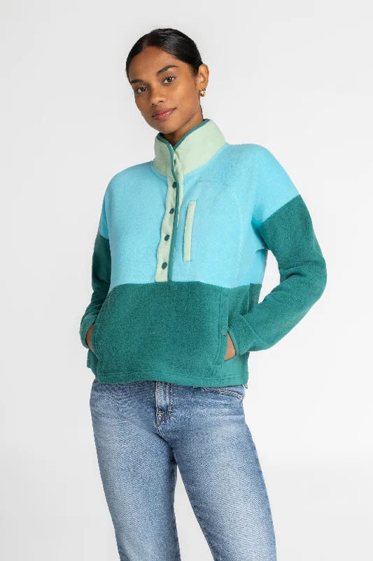 Sleeveless Yoga Tops for Women -90s Colorblock Sweater