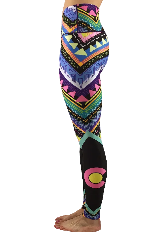 Comfortable Yoga Pants for All-Day Wear -90’s Retro Yoga Pants