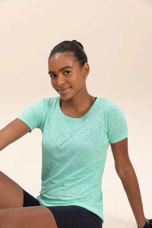 Yoga Tops for Running and Stretching -Action T-Shirt