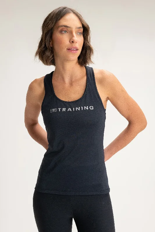 High-Neck Yoga Tops for Flexibility -Action Tank