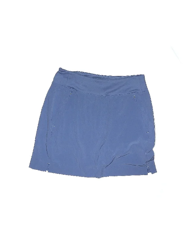 High-Waisted Compression Leggings for Yoga -Active Skort