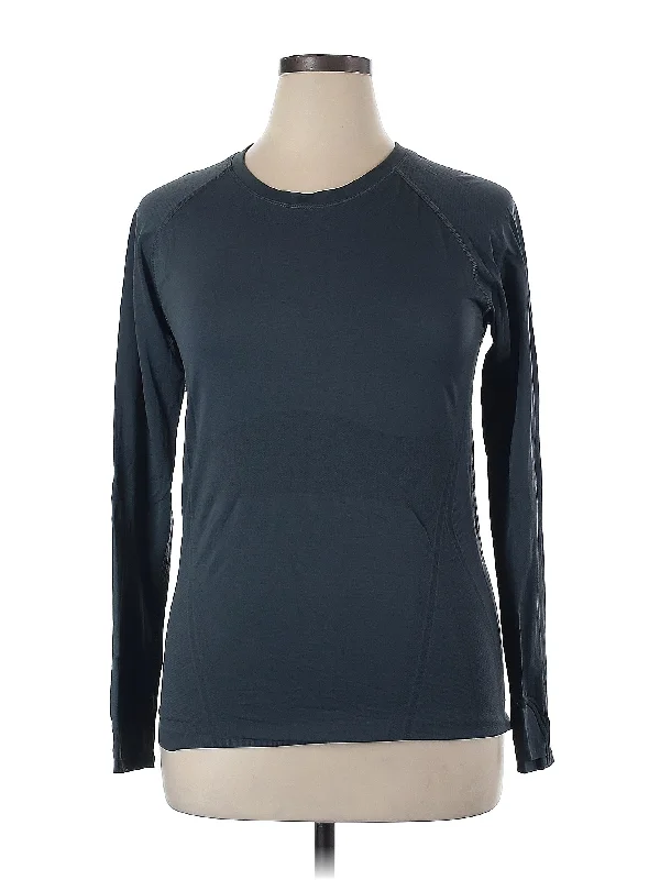 Women's Yoga Tops with Long Sleeves for Coverage -Active T Shirt