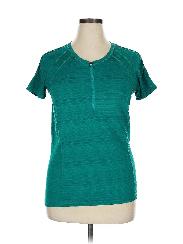 V-Neck Yoga Tops for Comfort -Active T Shirt