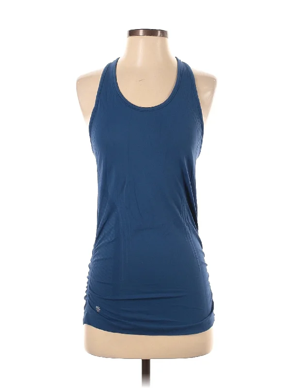 Yoga Tops with Elastic Waistbands -Active Tank