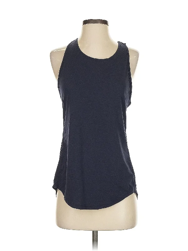 Yoga Tops with Breathable Mesh Details -Active Tank