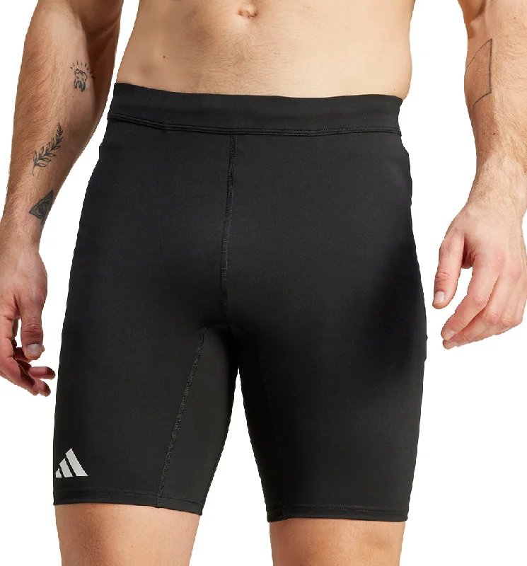 Women's Yoga Shorts for Stretching -adidas Adizero Essentials Mens Short Running Tights - Black Women's Yoga Shorts for Stretching -adidas Adizero Essentials Mens Short Running Tights - Black