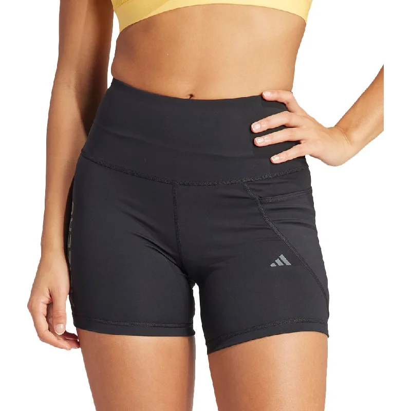Women's Breathable Yoga Shorts -adidas Adizero Lite Womens Short Running Tights - Black Women's Breathable Yoga Shorts -adidas Adizero Lite Womens Short Running Tights - Black