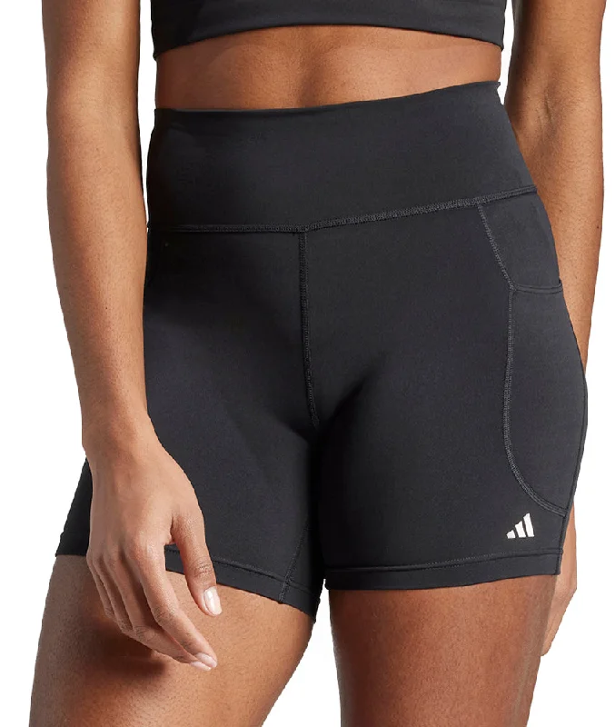 Yoga Shorts for Women’s Power Workouts -adidas DailyRun 5 Inch Womens Short Running Tights - Black Yoga Shorts for Women’s Power Workouts -adidas DailyRun 5 Inch Womens Short Running Tights - Black