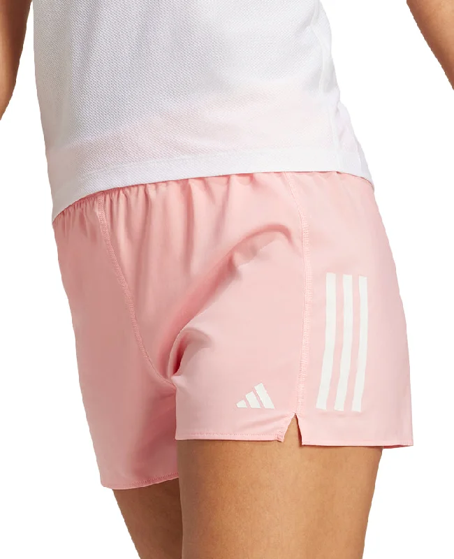 Compression Yoga Shorts for Flexibility -adidas Own The Run 3 Inch Womens Running Shorts - Pink